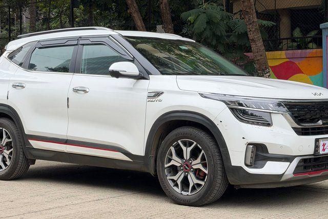 Kia Seltos जीटीएक्स प्लस डीजल एटी Second-hand 2022 Kia Seltos जीटीएक्स प्लस डीजल एटी for sale in Mumbai