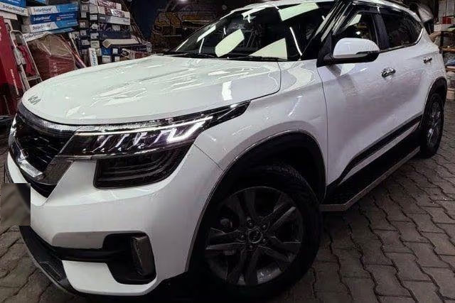 Kia Seltos एचटीएक्स IVT जी Second-hand 2021 Kia Seltos एचटीएक्स IVT जी for sale in Ghaziabad