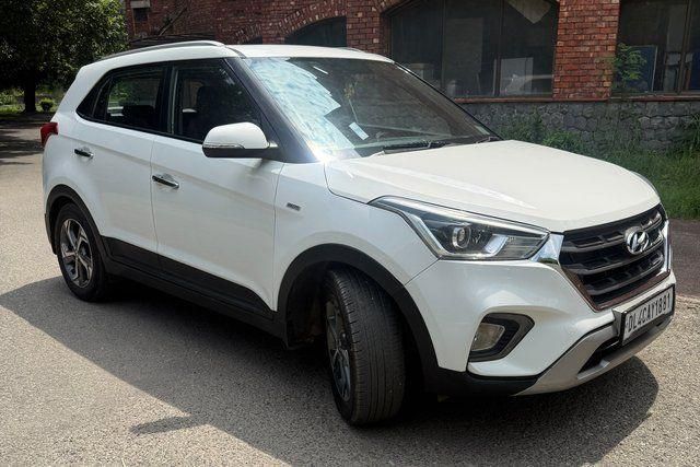 Hyundai Creta 1.6 VTVT AT एसएक्स प्लस Second-hand 2018 Hyundai Creta 1.6 VTVT AT एसएक्स प्लस for sale in New Delhi