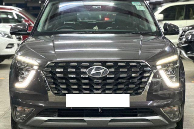 Hyundai Alcazar Signature (O) Diesel AT BSVI Second-hand 2021 Hyundai Alcazar Signature (O) Diesel AT BSVI for sale in Mumbai