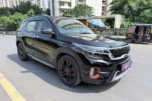 Kia Seltos HTX Diesel Second-hand 2021 Kia Seltos HTX Diesel for sale in Thane