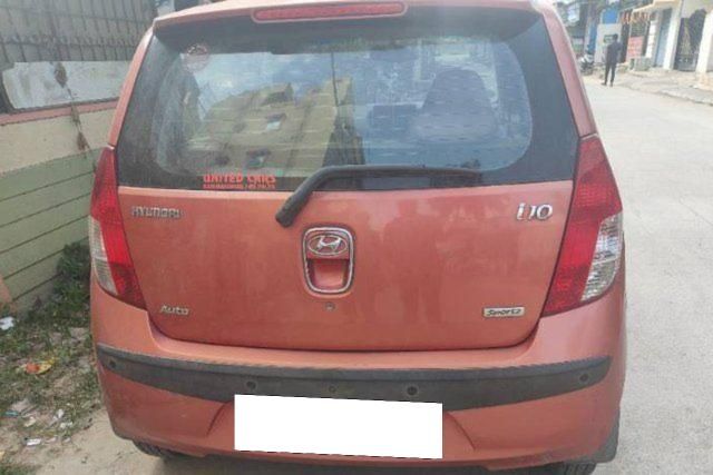 Hyundai i10 Sportz 1.2 Second-hand 2009 Hyundai i10 Sportz 1.2 for sale in Bangalore