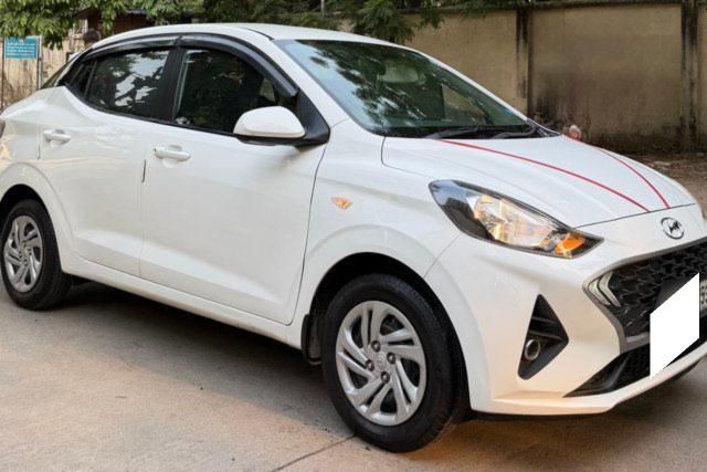 Second-hand 2021 Hyundai Aura एस सीएनजी for sale in New Delhi
