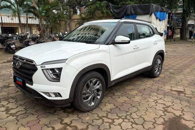 Second-hand 2021 Hyundai Creta एसएक्स Opt टर्बो Dualtone बीएस6 for sale in Mumbai