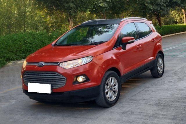 Ford Ecosport 1.5 TDCi Titanium Plus BSIV Second-hand 2017 Ford Ecosport 1.5 TDCi Titanium Plus BSIV for sale in Faridabad