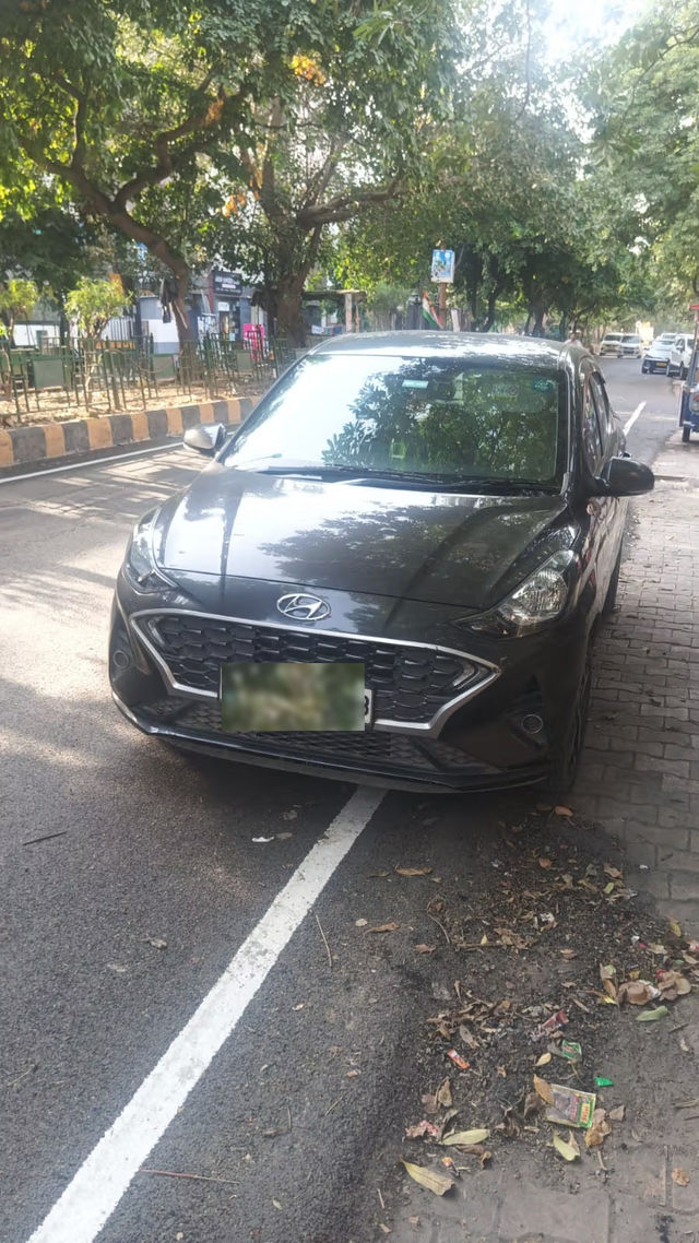 Second-hand 2022 Hyundai Aura एसएक्स सीएनजी for sale in Ghaziabad