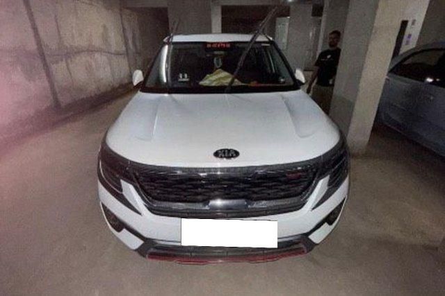 Kia Seltos GTX Plus Second-hand 2021 Kia Seltos GTX Plus for sale in Ahmedabad