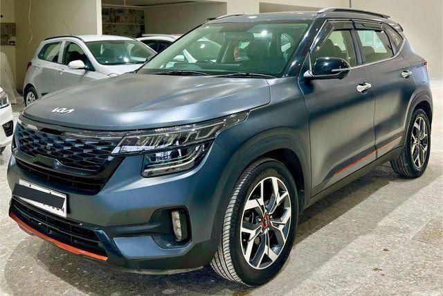 Second-hand 2022 Kia Seltos X-Line DCT for sale in Ranga reddy
