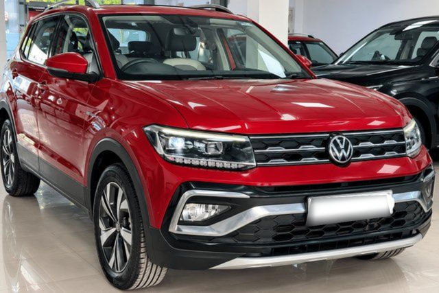 Second-hand 2022 Volkswagen Taigun 1.0 TSI टॉपलाइन AT बीएस6 for sale in Faridabad