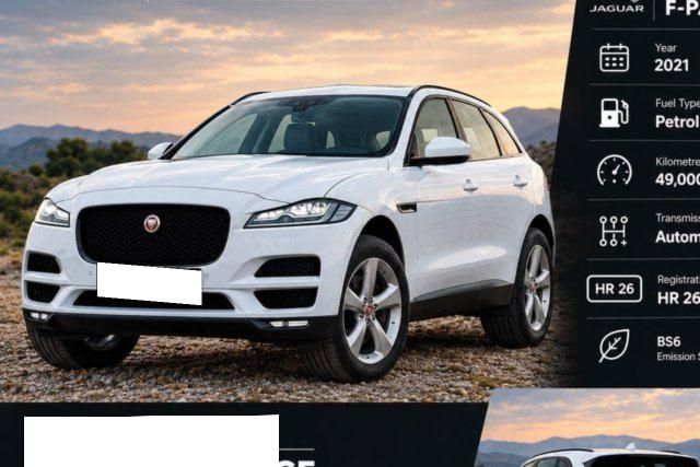Jaguar F-Pace 2.0 R-Dynamic एस रेनफोर्स्ड बीएस6 Second-hand 2021 Jaguar F-Pace 2.0 R-Dynamic एस रेनफोर्स्ड बीएस6 for sale in New Delhi