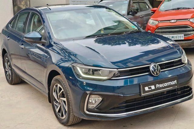 Volkswagen Virtus टॉपलाइन AT बीएस6 Second-hand 2023 Volkswagen Virtus टॉपलाइन AT बीएस6 for sale in Bangalore