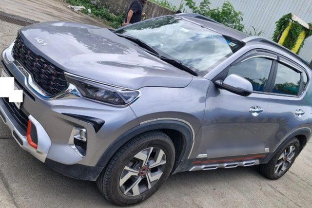 Kia Sonet HTX Turbo iMT Anniversary Edition Second-hand 2021 Kia Sonet HTX Turbo iMT Anniversary Edition for sale in Mumbai