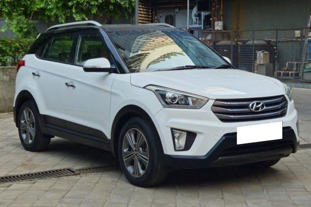 Second-hand 2017 Hyundai Creta 1.6 VTVT AT SX Plus for sale in Mumbai