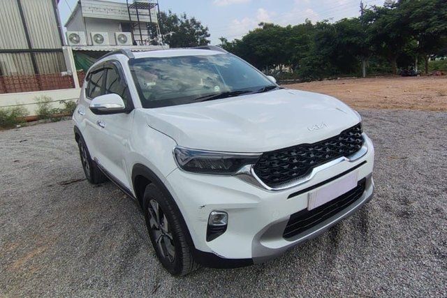 Kia Sonet HTX Diesel BSVI Second-hand 2022 Kia Sonet HTX Diesel BSVI for sale in Hyderabad