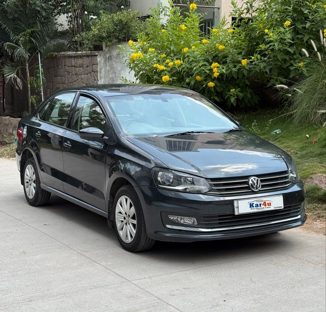 Volkswagen Vento 1.2 TSI Highline AT Second-hand 2018 Volkswagen Vento 1.2 TSI Highline AT for sale in Hyderabad