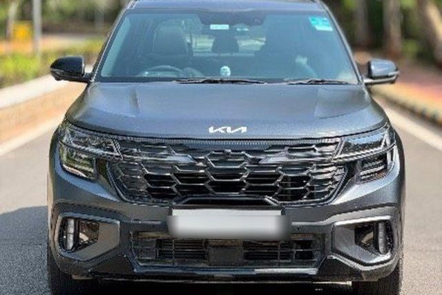 Kia Seltos X-Line Turbo DCT Second-hand 2023 Kia Seltos X-Line Turbo DCT for sale in Hyderabad