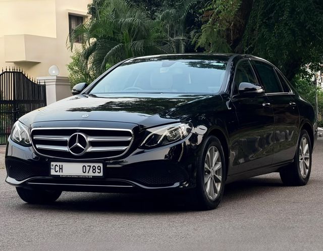 Mercedes-Benz E-Class ई 350 d बीएस4 Second-hand 2017 Mercedes-Benz E-Class ई 350 d बीएस4 for sale in Chandigarh