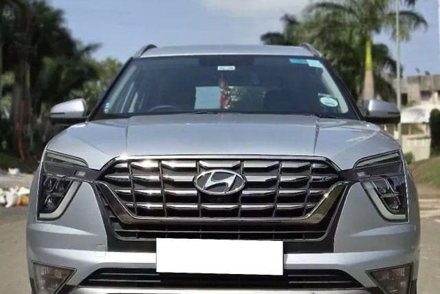 Second-hand 2023 Hyundai Alcazar Platinum (O) Turbo DCT 7 Seater for sale in Nashik