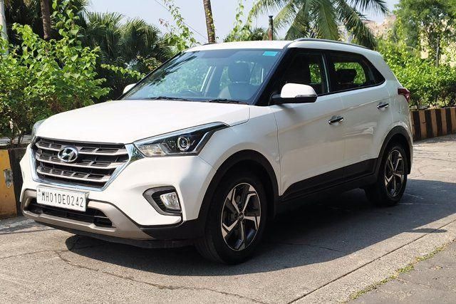 Hyundai Creta 1.6 VTVT एसएक्स प्लस Second-hand 2018 Hyundai Creta 1.6 VTVT एसएक्स प्लस for sale in Mumbai