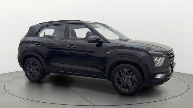 Hyundai Creta SX Opt Knight Diesel AT BSVI Second-hand 2022 Hyundai Creta SX Opt Knight Diesel AT BSVI for sale in Hyderabad