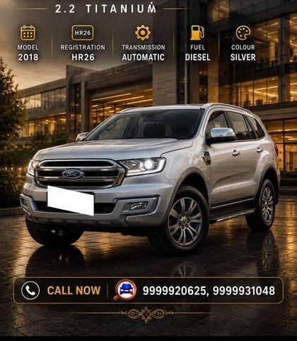 2018 Ford Endeavour 2.2 Titanium AT 4X2