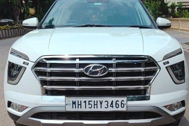Hyundai Creta एसएक्स बीएस6 Second-hand 2022 Hyundai Creta एसएक्स बीएस6 for sale in Mumbai