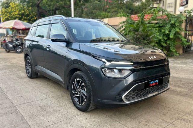 Kia Carens प्रेस्टीज प्लस DCT Second-hand 2024 Kia Carens प्रेस्टीज प्लस DCT for sale in Mumbai
