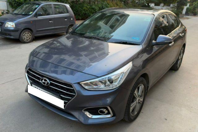 Hyundai Verna CRDi 1.6 एसएक्स ऑप्शन Second-hand 2019 Hyundai Verna CRDi 1.6 एसएक्स ऑप्शन for sale in Hyderabad