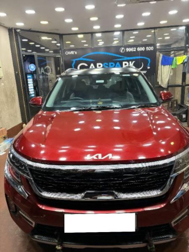 Second-hand 2022 Kia Seltos एचटीएक्स जी for sale in Kanchipuram