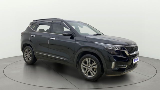Kia Seltos एचटीएक्स आईवीटी Second-hand 2023 Kia Seltos एचटीएक्स आईवीटी for sale in Navi Mumbai
