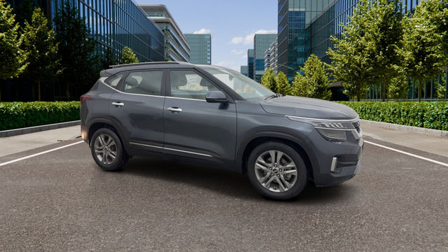 Kia Seltos एचटीएक्स डीजल Second-hand 2019 Kia Seltos एचटीएक्स डीजल for sale in Pune
