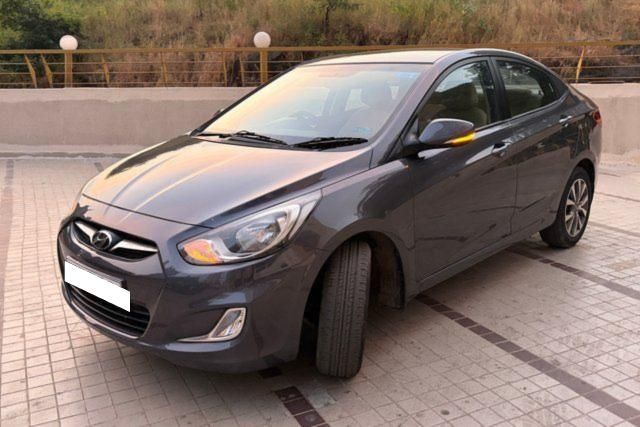 Hyundai Verna 1.4 CX VTVT Second-hand 2014 Hyundai Verna 1.4 CX VTVT for sale in Mumbai