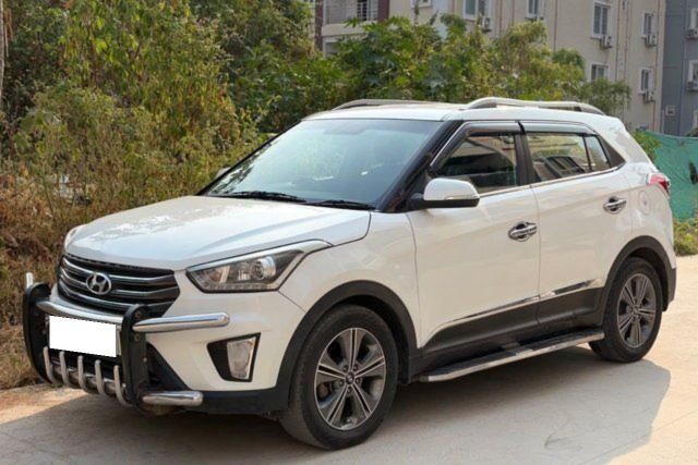 Hyundai Creta 1.6 VTVT AT एसएक्स प्लस Second-hand 2017 Hyundai Creta 1.6 VTVT AT एसएक्स प्लस for sale in Hyderabad