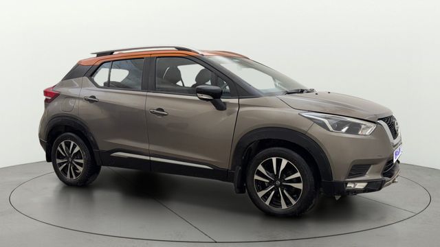 Nissan Kicks XV प्रीमियम ऑप्शन D Dual Tone Second-hand 2019 Nissan Kicks XV प्रीमियम ऑप्शन D Dual Tone for sale in Hyderabad