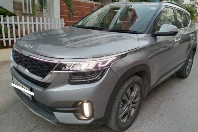 Kia Seltos एचटीके डीजल Second-hand 2021 Kia Seltos एचटीके डीजल for sale in Hyderabad