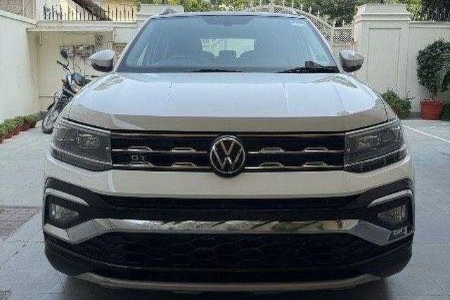 Second-hand 2023 Volkswagen Taigun GT Plus - 1.5L TSI Ventilated Seat BSVI for sale in Jaipur