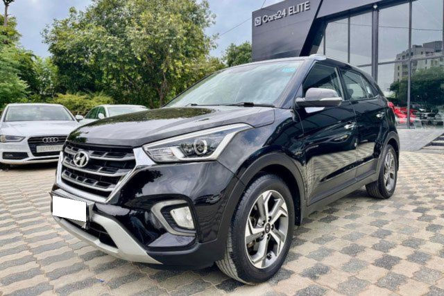 Second-hand 2019 Hyundai Creta 1.6 एसएक्स ऑटोमेटिक for sale in Ahmedabad