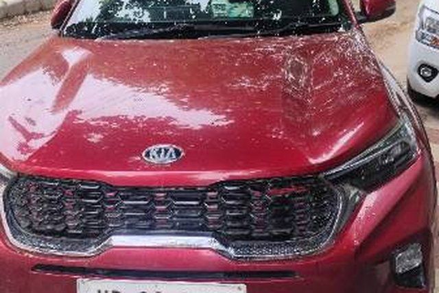Kia Sonet GTX प्लस टर्बो iMT बीएस6 Second-hand 2020 Kia Sonet GTX प्लस टर्बो iMT बीएस6 for sale in Gurgaon