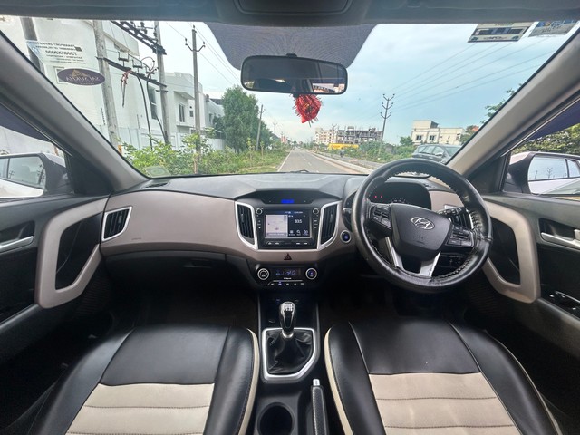 Second-hand 2018 Hyundai Creta 1.6 SX Dual Tone for sale in Warangal-8
