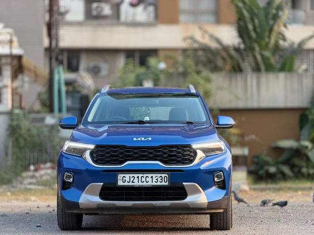 Kia Sonet एचटीएक्स डीजल बीएस6 Second-hand 2021 Kia Sonet एचटीएक्स डीजल बीएस6 for sale in Surat