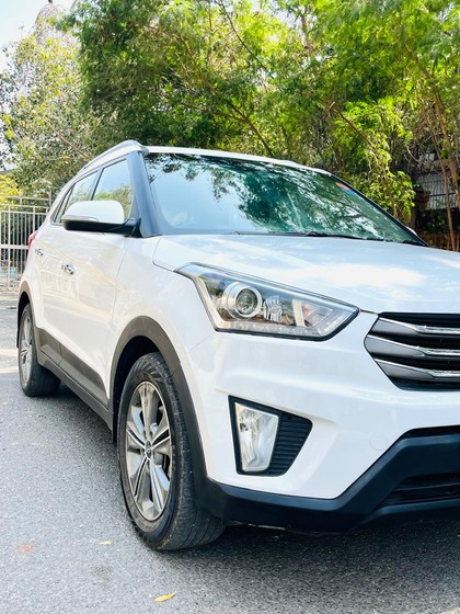 Second-hand 2017 Hyundai Creta 1.6 VTVT AT SX Plus for sale in New Delhi