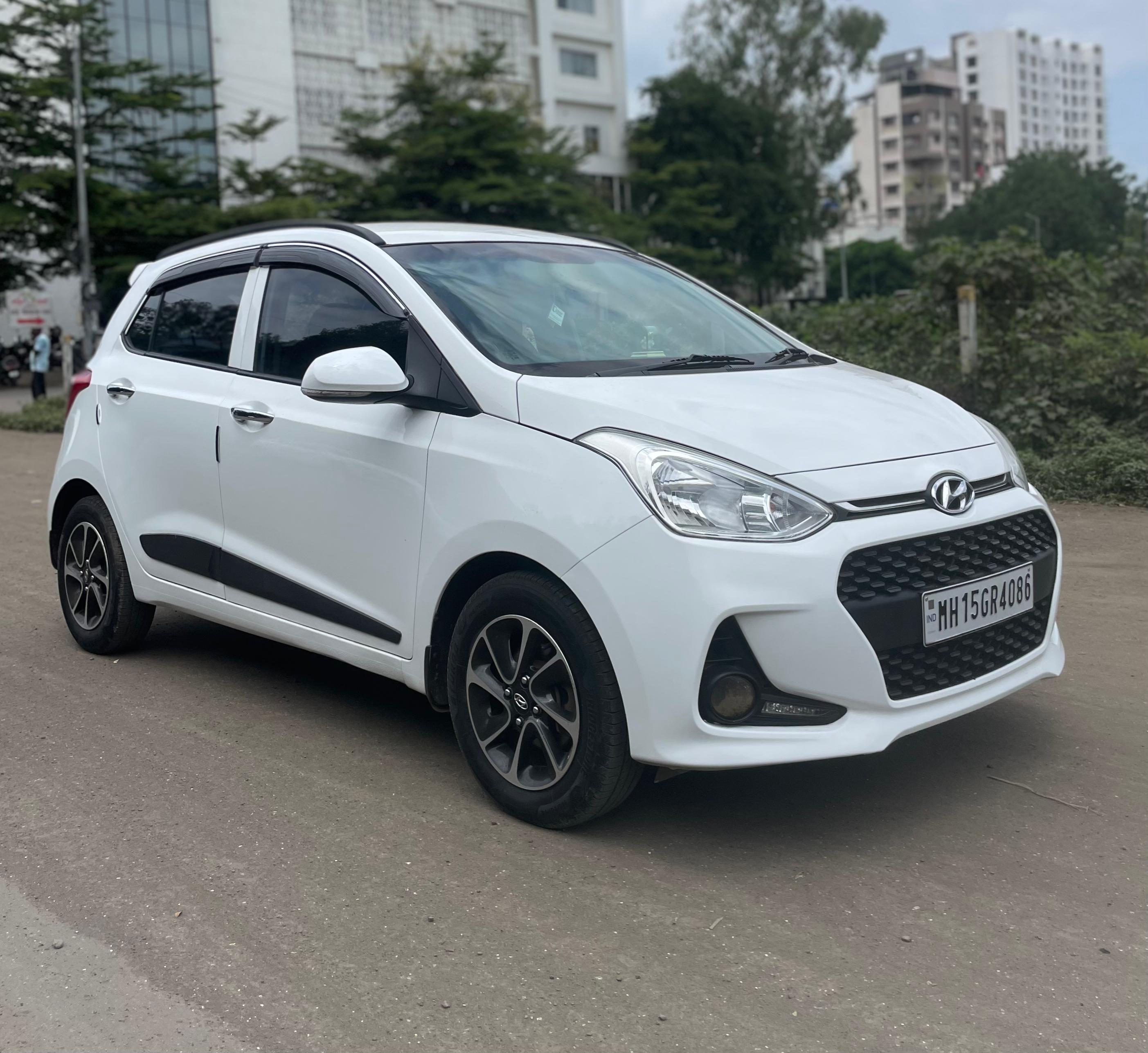 Used 2019 Hyundai Grand i10 1197 cc Petrol Manual Car in Nashik at ₹4. ...