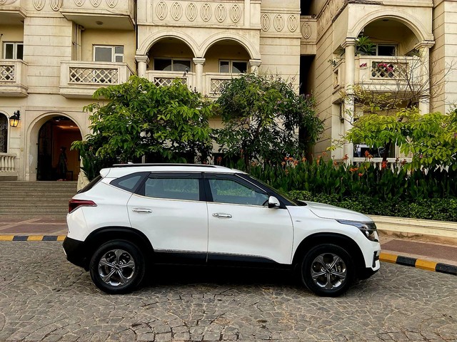 Second-hand 2021 Kia Seltos HTK Plus G for sale in New Delhi