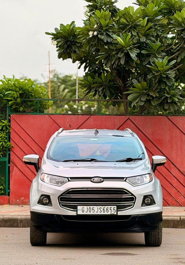 Ford Ecosport 1.5 Diesel Titanium BSIV Second-hand 2017 Ford Ecosport 1.5 Diesel Titanium BSIV for sale in Surat