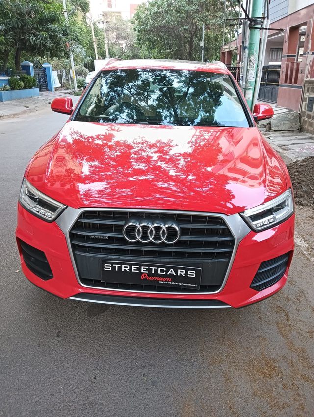 Audi Q3 35 TDI Quattro Premium Second-hand 2017 Audi Q3 35 TDI Quattro Premium for sale in Bangalore