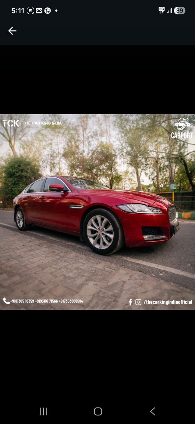 Second-hand 2016 Jaguar XF 2.0 Petrol Portfolio for sale in New Delhi-1