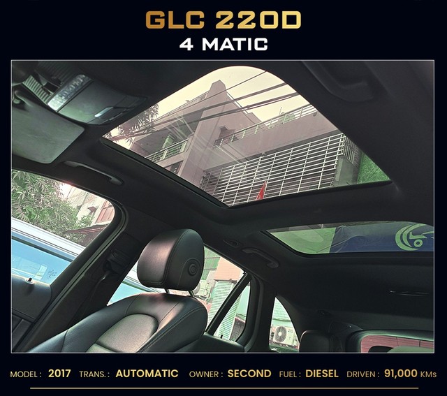 Mercedes-Benz GLC 220d 4MATIC Style Second-hand 2017 Mercedes-Benz GLC 220d 4MATIC Style for sale in New Delhi-12