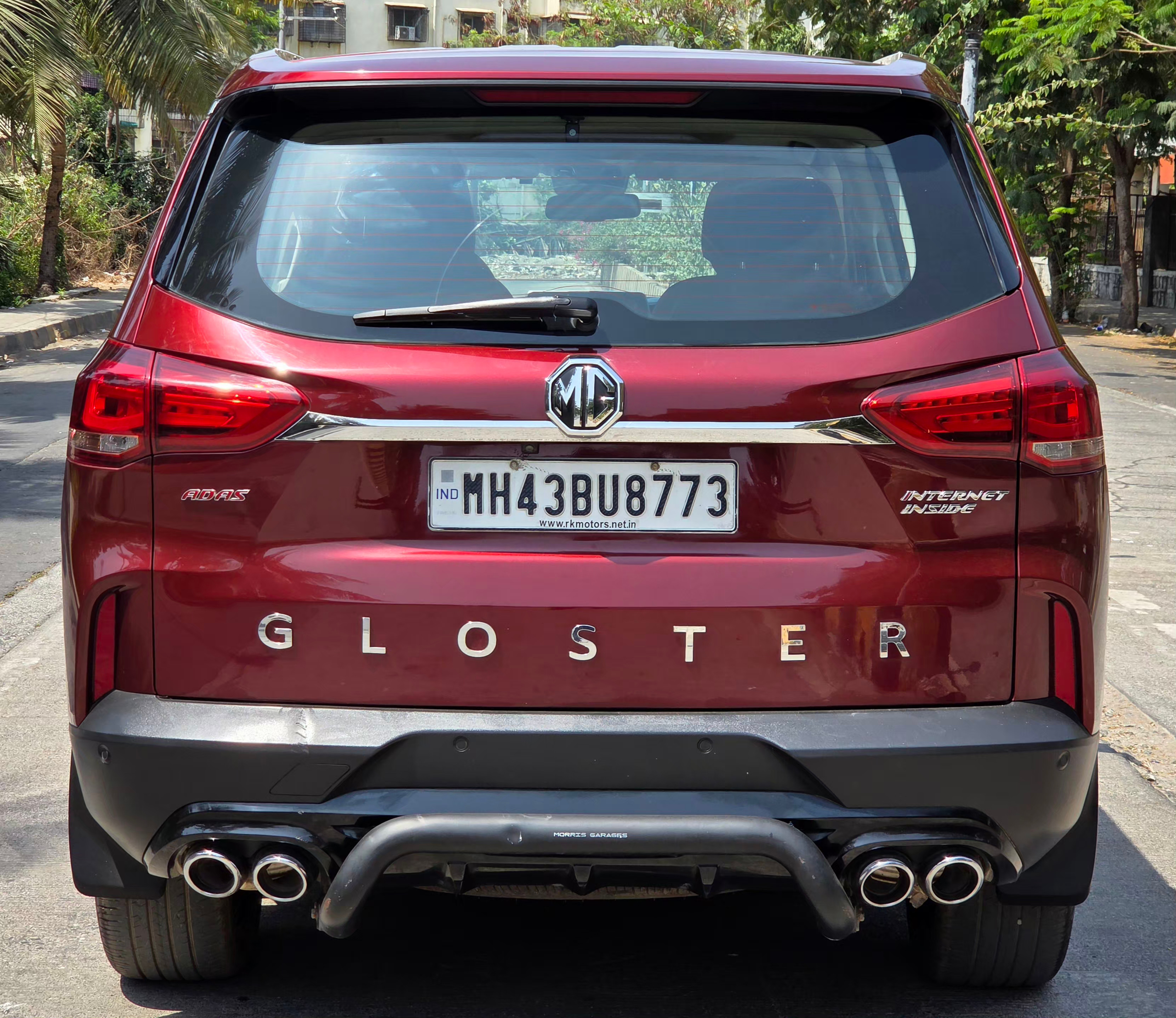 Buy Used MG Gloster Savvy 6-Str of 2021 model @ 23,75,000 INR in Mumbai ...