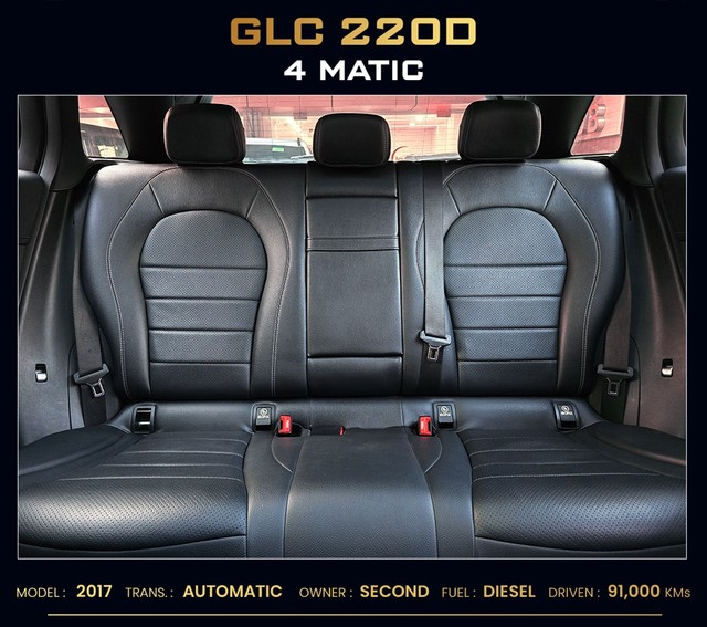 Mercedes-Benz GLC 220d 4MATIC Style Second-hand 2017 Mercedes-Benz GLC 220d 4MATIC Style for sale in New Delhi-11