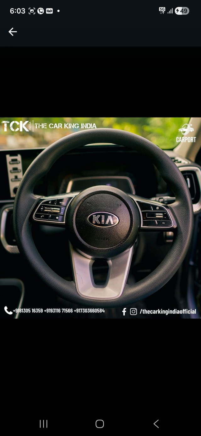 Kia Sonet HTK Plus BSVI Second-hand 2020 Kia Sonet HTK Plus BSVI for sale in New Delhi-5